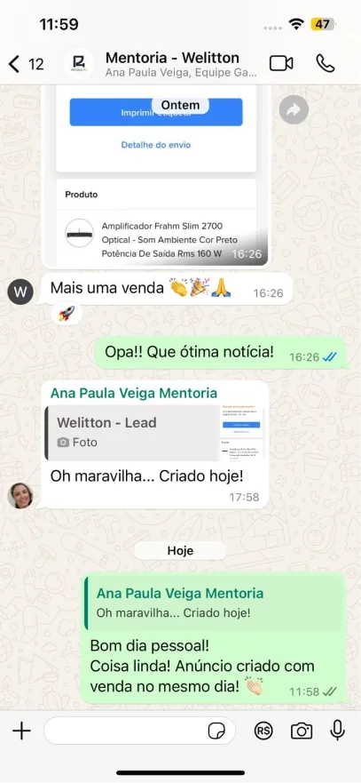 Depoimento de aluno 4